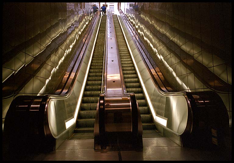 escalator 3rd_and_pike, seattle